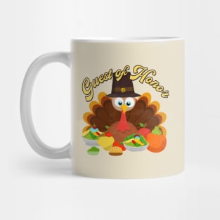 Thanksgiving Turkey Guest of Honor Mug